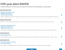 Tablet Screenshot of fcpe-einstein91.blogspot.com