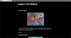 Desktop Screenshot of logansartgallery.blogspot.com