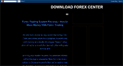 Desktop Screenshot of downloadforexcenter.blogspot.com