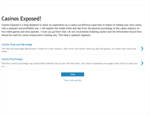 Tablet Screenshot of casinos-exposed.blogspot.com