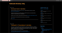 Desktop Screenshot of multimediaworkshop.blogspot.com