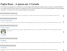 Tablet Screenshot of fogliarossa.blogspot.com