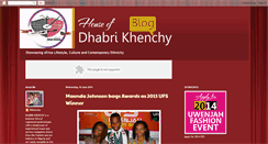 Desktop Screenshot of dkhenchy.blogspot.com