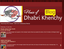 Tablet Screenshot of dkhenchy.blogspot.com