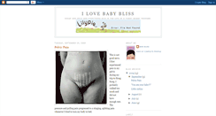 Desktop Screenshot of lovebabybliss.blogspot.com