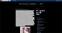 Desktop Screenshot of brad-politicallycorrectnot.blogspot.com