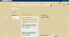 Desktop Screenshot of nkcapitalpartners.blogspot.com