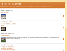 Tablet Screenshot of blogdequintolosarevacos.blogspot.com