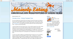 Desktop Screenshot of eatinginmaine.blogspot.com