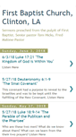 Mobile Screenshot of firstbaptistchurchclinton.blogspot.com