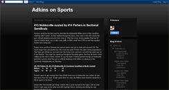 Desktop Screenshot of adkinssportskiss.blogspot.com