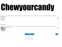 Tablet Screenshot of chewyourcandy.blogspot.com