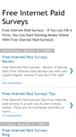 Mobile Screenshot of free-internet-paidsurvey.blogspot.com