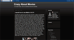 Desktop Screenshot of crazymoviefanatic.blogspot.com