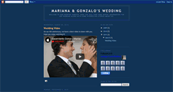 Desktop Screenshot of marianaandgonzalo-wedding.blogspot.com