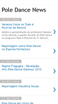 Mobile Screenshot of poledancenewsvideos.blogspot.com
