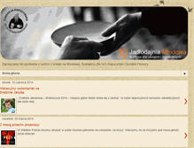 Tablet Screenshot of fundacja-kapucynska.blogspot.com