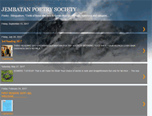 Tablet Screenshot of jembatansociety.blogspot.com