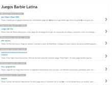 Tablet Screenshot of juegos-barbie-latina.blogspot.com