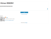 Tablet Screenshot of hitman-reborndesu.blogspot.com