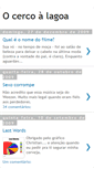 Mobile Screenshot of ocercoalagoa.blogspot.com