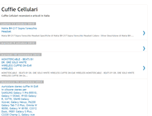 Tablet Screenshot of cuffiecellulari.blogspot.com