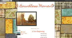 Desktop Screenshot of aboundlessmomentliz.blogspot.com