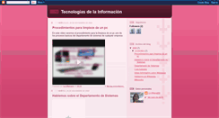 Desktop Screenshot of lu-tecnologiasdelainformacion.blogspot.com