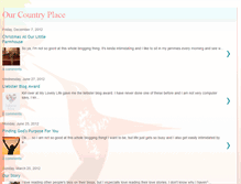 Tablet Screenshot of ourcountryplace.blogspot.com