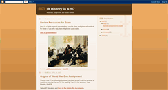 Desktop Screenshot of ibhistoryina207.blogspot.com