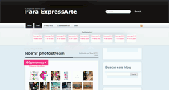 Desktop Screenshot of paraexpressarte.blogspot.com