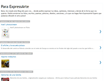 Tablet Screenshot of paraexpressarte.blogspot.com