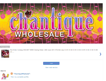 Tablet Screenshot of chantiquewholesale.blogspot.com