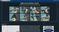 Desktop Screenshot of floatinglion.blogspot.com