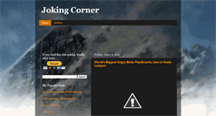 Desktop Screenshot of jokingcorner.blogspot.com