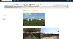Desktop Screenshot of bulgarian-agriculture.blogspot.com