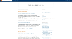 Desktop Screenshot of cadconversionindia.blogspot.com