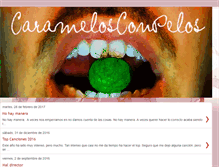 Tablet Screenshot of caramelosconpelos.blogspot.com