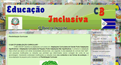 Desktop Screenshot of inclusaocb.blogspot.com