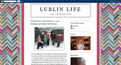 Desktop Screenshot of lublinlife.blogspot.com