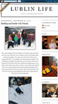 Mobile Screenshot of lublinlife.blogspot.com