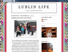 Tablet Screenshot of lublinlife.blogspot.com