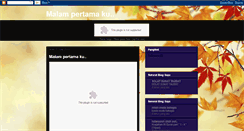 Desktop Screenshot of malam-pertama-ku.blogspot.com