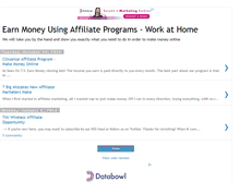 Tablet Screenshot of earn-money-affiliate-programs.blogspot.com