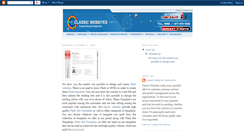 Desktop Screenshot of classic-flash-templates.blogspot.com
