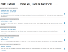 Tablet Screenshot of diarihatisemalamhariinidanesok.blogspot.com