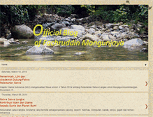 Tablet Screenshot of nature-of-indonesia.blogspot.com