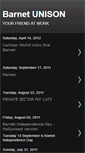 Mobile Screenshot of barnetunison.blogspot.com