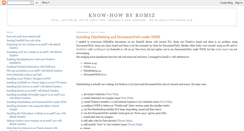 Desktop Screenshot of knowhowbyromiz.blogspot.com