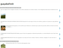 Tablet Screenshot of guayabafresh.blogspot.com